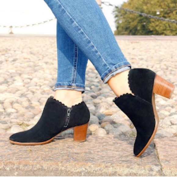 Jack Rogers Suede Bootie - Picture 1 of 3